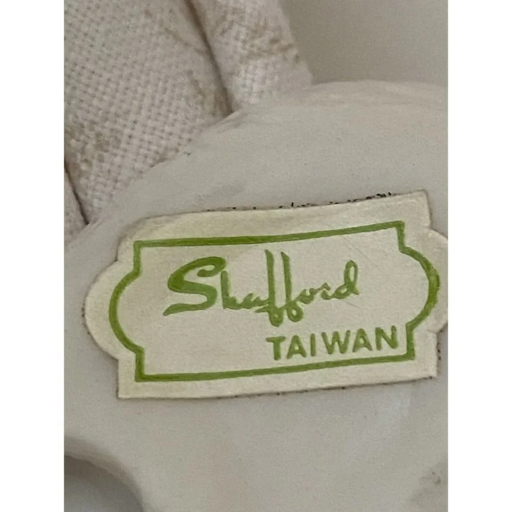 Set of 6 Dove Shafford Napkin Rings Holders Porcelain Bird‎ Retro Table Pigeons
